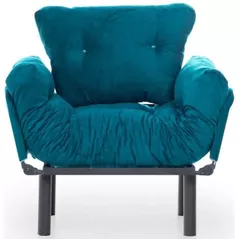 Fotoliu Trendy Nitta Single-Verde Petrol