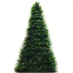 Brad artificial Promstore 35438 раскладная декоративная 50cm, зеленая