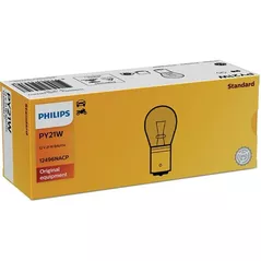 Автомобильная лампа Philips 12496NACP PY21W 12V 21W BAU15s AMBER