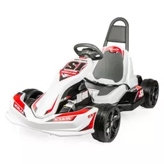 Mașină electrică pentru copii Golden Baby JE1299 Electro GO Kart, alb, GB2250