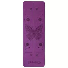 Echipament pentru yoga HMS YM10 Yoga Mat TPE (Violet)
