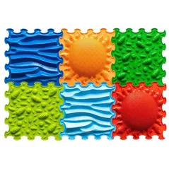 Covoraș de joacă Ortoto OTO-S-IBP Ortopedic-Puzzle Intensive barefoot path