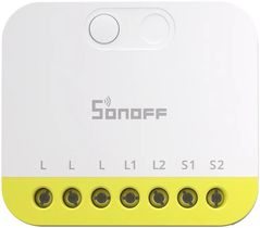 Întrerupător electric Sonoff Zigbee Smart Switch MINI-ZB2GS-L Mini Duo 2-Gang (No Neutral Required)