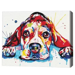 Tablou pe numere BrushMe RBS52198FC 30x40сm (fără cutie) Cel mai iubit din curcubeu