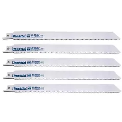 Accesoriu pentru fierăstrăie Makita B-31859 Set 5 panze sabie bim lemn/metal 19x225x18