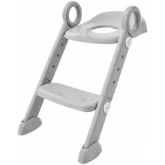 Oală BabyJem 861 Reductor WC cu treapta Soft Grey