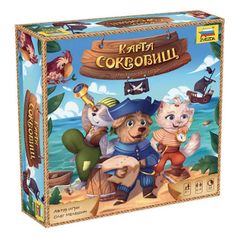Настольная игра Zvezda 8435 Карта сокровищ