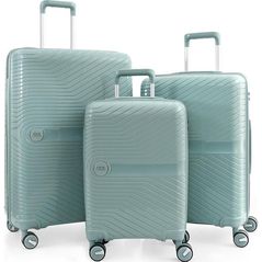 Valiză CCS 5239 Set Blue