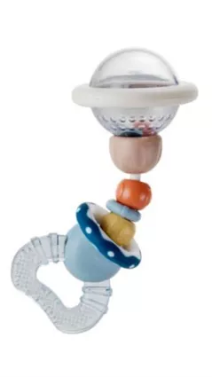Игрушка-прорезыватель Infantino 316822 Shake&Bend Water Rattle Teether