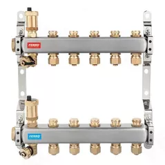 Set distribuitor Ferro Set Distribuitor 1" x 6 iesiri SN-RO06S