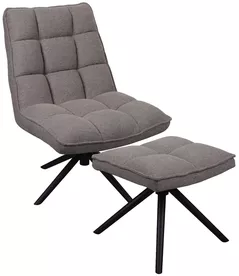 Кресло Deco Spello stofa OTE Grey