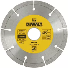 Диск отрезной DeWalt DT3711 Disc diamantat taiere beton Ø125x22.2mm