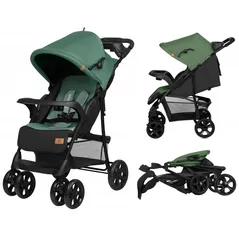 Сărucior pentru copii Lionelo Emma Plus Green Emerald