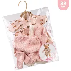 Кукла Llorens V9-33142 Одежда для кукол 33см