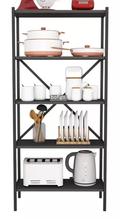 Этажерка Bofigo Кухня, 5 уровней, 66x35x128 см, Белый (13-05-08)