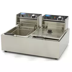 Friteuză profesională Maxima 09364951, 2x6l