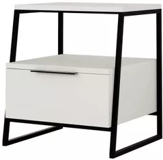 Noptieră Trendy Pal Alb, 45x50x41cm (GTR001496)