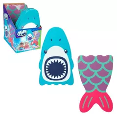 Plută-saltea gonflabilă Toi-Toys 00111Z Placă de înot Rechin și Sirena, 2 modele