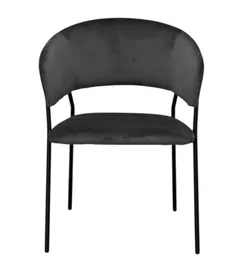 Стул Evelin di Costacurta YTC-097B, UF BLU-14 (Dark grey)
