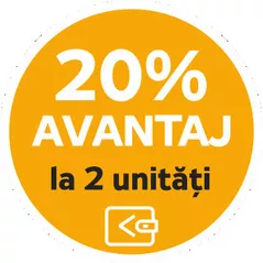Certificat - cadou Maximum 20% avantaj la2 unități