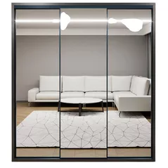 Dulap Bayro Parma 2000x2250x600 антрацит, купе