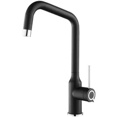 Смеситель кухонный Helika-AquaSanita 5033-601 UNUS Black metallic