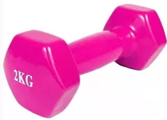 Ganteră Arena A80271 гантели А802 металл в ПВХ, 2kg