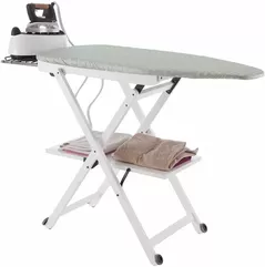 Гладильная доска Arredamenti Italia Stirocomodo, регулируемая, белый лак