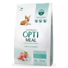 Корм для питомцев Optimeal 24231100 Pachet caini pui curcan 4 kg