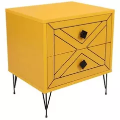Noptieră Trendy Luna Galben, 50x55x40cm (GTR001543)