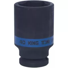 Set de tubulare, bite, duze King Tony 643540M Cap tubular de impact adânc 3/4" 40 mm