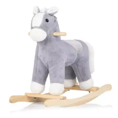 Leagăn pentru bebeluși Chipolino RHOR02401GREY Лошадка Grey