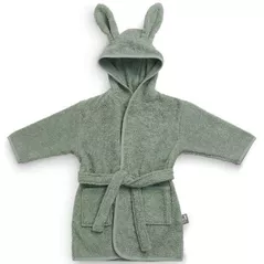 Accesoriu pentru baie Jollein 060-809-00095 Halatel de baie Ash Green (3-4 ani)