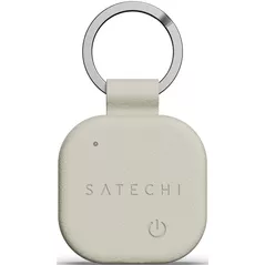 Умный брелок Satechi Vegan Leather Findall Keychain Sand