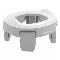 Детский горшок Roxy Kids HP-250G Горшок дорожный HandyPotty в фирменной сумке, серый