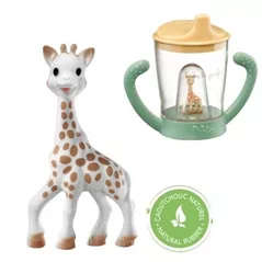 Поильник Sophie la Girafe 850809 Set Girafa Sophie + canuta anticurgere