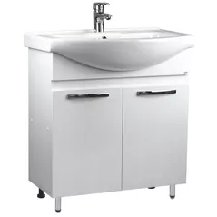 Dulap pentru lavoar Mashtab 11511 Agat cu 2 usi 55cm Alb