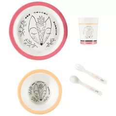 Seturi pentru hrănire bebelușilor Premaman PRF3BG-CCC-UNQ Disney The Kingfox, 5 piese