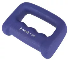 Гантель HMS 9460 Gantera anatomic 1.5kg, Dark Blue Neoprene (17-47-122)