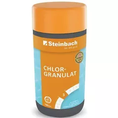 Химия для бассейна Steinbach 751201 Clor granulat cu dizolvare rapidă, treapta 3, ambalaj 1 kg