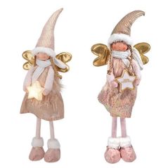 Новогодний декор Promstore 36345 Suvenir LED "Inger cu stea", 67cm, roz