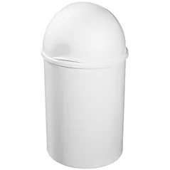 Coș de gunoi Bisk 93002 15L alb PP