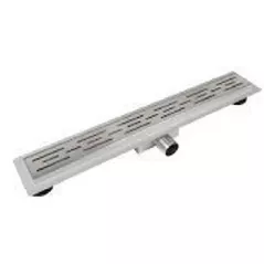 Trap de duș Rubano 49253 Rigola dus 500mm 90°, H55-115mm, grila spot inox