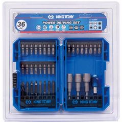 Set de tubulare, bite, duze King Tony 1036MR биты и принадлежноести, 36 пр.