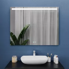 Зеркало для ванной Bayro Teta 1000x800 LED touch c подогревом