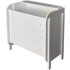 Comoda de infășat Ingvart 98514542 Nika Alb