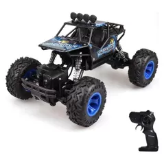 Jucărie cu telecomandă New World 6248 Masina Rock Crawler 4x4 1:16 cu T/C, albastra, 2384D