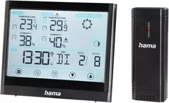 Погодная станция Hama 186421 Full Touch Weather Station, black