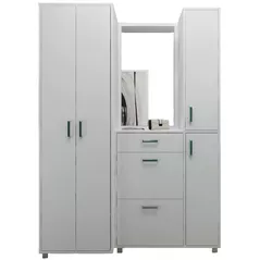 Мебель для прихожей Fabrik Home Milada 1500 белый ясень