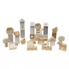 Set de construcție Jollein 712-603-67021 Blocks Set Farm